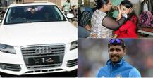 Ravindra Jadeja and his wife involved in road accident