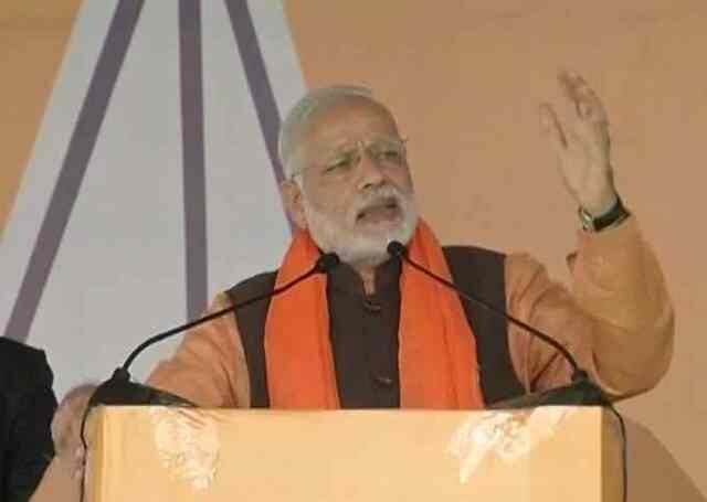 Modi hits out at 'outsider' AAP, slams Congess in poll-bound Punjab Modi hits out at 'outsider' AAP, slams Congess in poll-bound Punjab