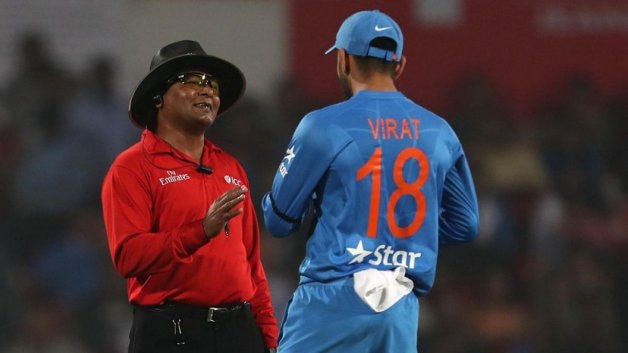 IND V ENG 2nd T20I: How umpire Shamsuddin's howler turned the match in India's favour IND V ENG 2nd T20I: How umpire Shamsuddin's howler turned the match in India's favour