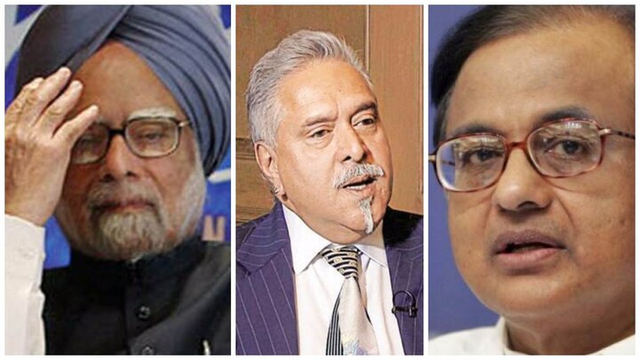 BJP alleges Manmohan Singh & Chidambaram helped Mallya get loans BJP alleges Manmohan Singh & Chidambaram helped Mallya get loans