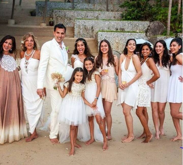 Actress broke the news of her wedding also on Instagram. She posted a stunning picture of herself in a white wedding gown and captioned it: Walking to forever!(Image Courtesy - Instagram/LisaHaydon)