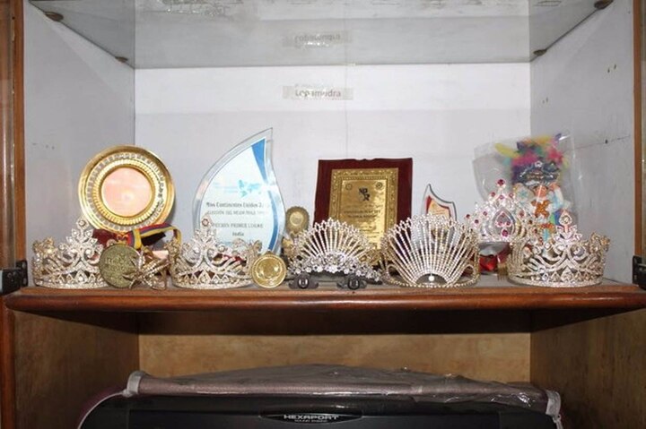 This corner of the house has been specially dedicated to her crowns and trophies!(Image Courtesy - BOC)