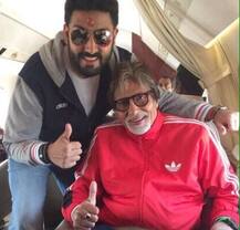 Abhishek Bachchan turns 41, father Amitabh wishes him in an adorable way