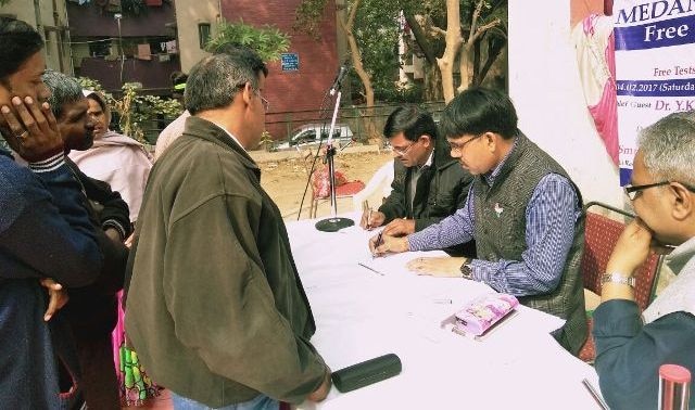 Free health check-up camp organised in Delhi Free health check-up camp organised in Delhi