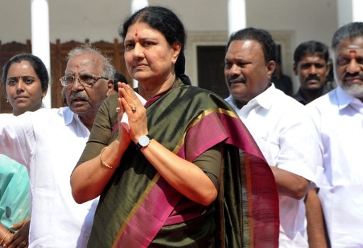Chennai: DMK behind Panneerselvam, all AIADMK legislators are united, says Sasikala Chennai: DMK behind Panneerselvam, all AIADMK legislators are united, says Sasikala