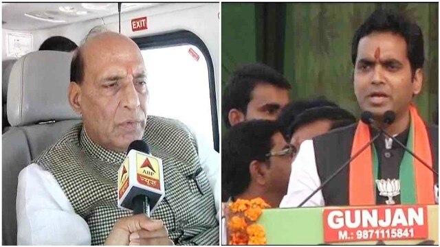 UP polls 2017: Will not do canvassing for son Pankaj Singh, says HM Rajnath Singh UP polls 2017: Will not do canvassing for son Pankaj Singh, says HM Rajnath Singh