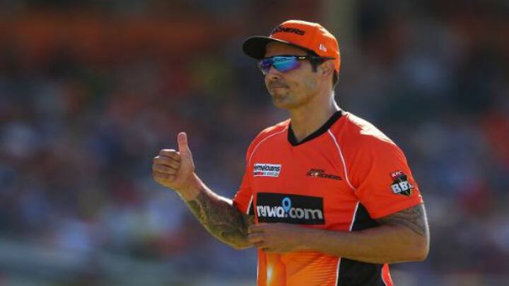 Former Australia fast bowler Mitchell Johnson has been kept in top bracket. (Photo: BBL)