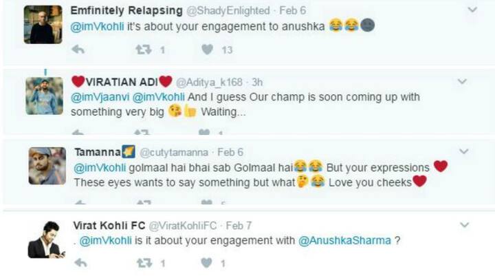 This cryptic tweet by the Indian skipper is driving social media crazy