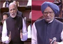 Peeping Modi\'s bath barb: Shower strike on Manmohan