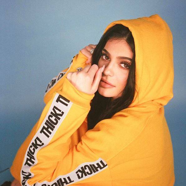 Kylie Jenner, younger half-sister of Kim Kardashian, is an American reality TV show personality, model, and fashion designer. (Picture credit: Instagram-kyliejenner)