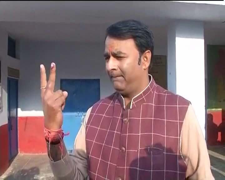 UP Polls phase 1: Sangeet's brother Gagan held for carrying gun inside polling booth UP Polls phase 1: Sangeet's brother Gagan held for carrying gun inside polling booth