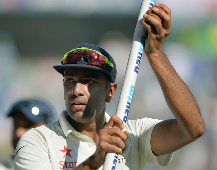 The right arm spinner becomes the fastest bowler to reach 250 wickets in Test cricket (AP)