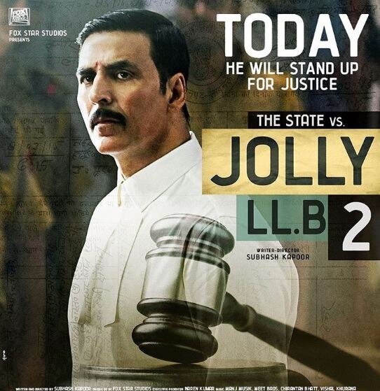 Jolly LLB 2 Box Office Collection: Akshay Kumar's courtroom drama mints over Rs 50 cr in three days Jolly LLB 2 Box Office Collection: Akshay Kumar's courtroom drama mints over Rs 50 cr in three days