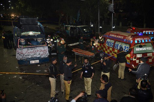 Lahore blast: 16 dead, over 50 injured in suicide attack during protest rally Lahore blast: 16 dead, over 50 injured in suicide attack during protest rally