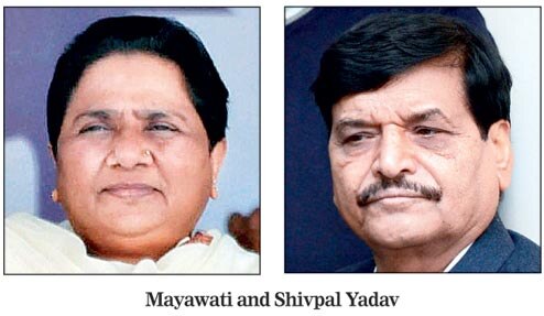 Mayawati plays divide and woo Mayawati plays divide and woo