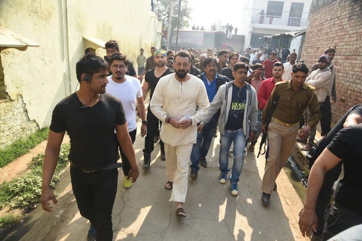 Sanjay Dutt commences shooting of his comeback film 'Bhoomi' Sanjay Dutt commences shooting of his comeback film 'Bhoomi'