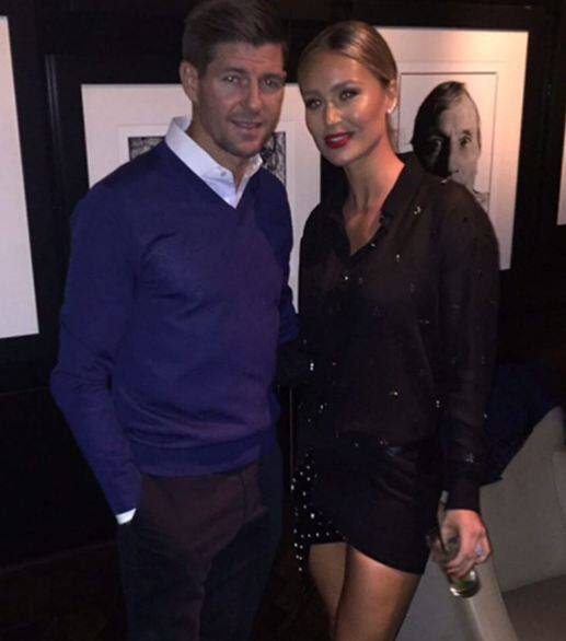 Former Liverpool and England skipper Steven Gerrard paid tribute to his wife Alex Gerrard. (Photo: Instagram)