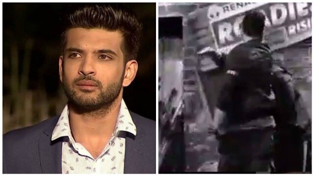 TV actor Karan Kundrra hits 'Roadies' contestant TV actor Karan Kundrra hits 'Roadies' contestant