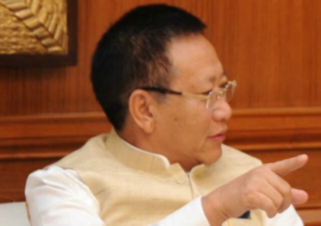 Nagaland CM Zeliang steps down Nagaland CM Zeliang steps down