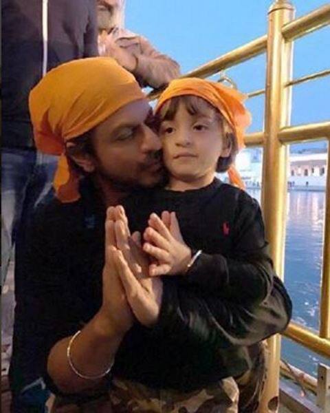 Little King Khan has his own fan following, his innocence is so appealing that it catches everybody's attention. His fans have created fan pages on Facebook and Instagram. (Picture credit: Instagram- iamsrk)