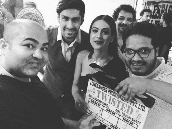 Here’s the crew of ‘Twisted’, the team looks excited for the work and so are we. (Picture credit: Instagram- anupamssaroj)