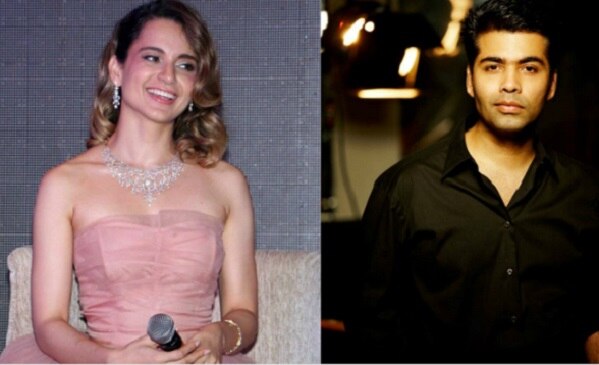 Karan Johar plays down Kangana's nepotism remarks Karan Johar plays down Kangana's nepotism remarks