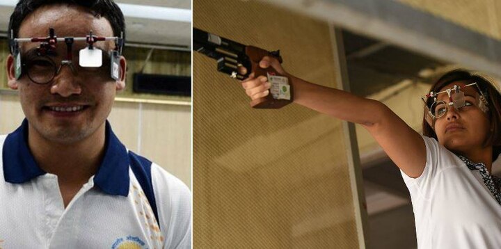 Shooting World Cup: India's Jitu-Heena win mixed event for 10m air pistol Shooting World Cup: India's Jitu-Heena win mixed event for 10m air pistol