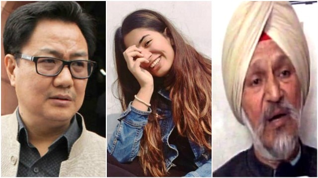 Ramjas row: It's not right to create controversy over Gurmehar Kaur, says Kiren Rijiju Ramjas row: It's not right to create controversy over Gurmehar Kaur, says Kiren Rijiju