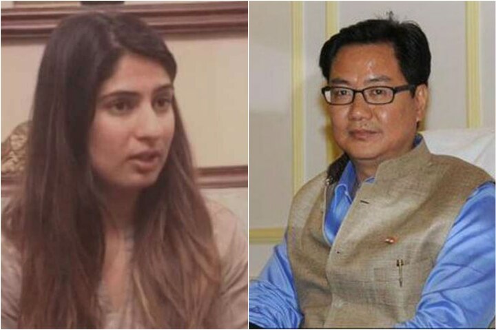 Gurmehar should be allowed to speak her mind, says Kiren Rijiju Gurmehar should be allowed to speak her mind, says Kiren Rijiju