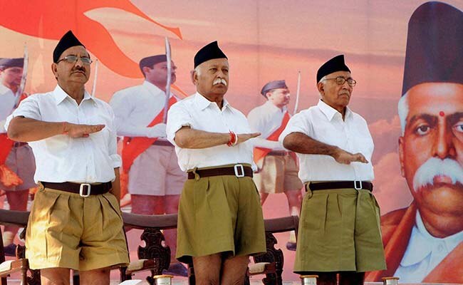 RSS clarifies on M RSS clarifies on Mohan Bhagwat's 'army' statement