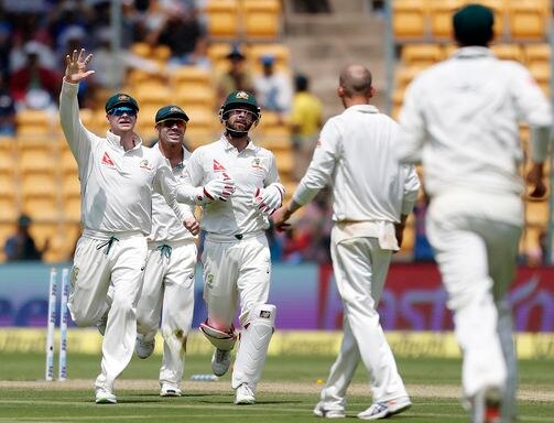 Live Score IND vs AUS 2nd Test Day 1 Bengaluru: Lyon puts Australia in control Live Score IND vs AUS 2nd Test Day 1 Bengaluru: Lyon puts Australia in control