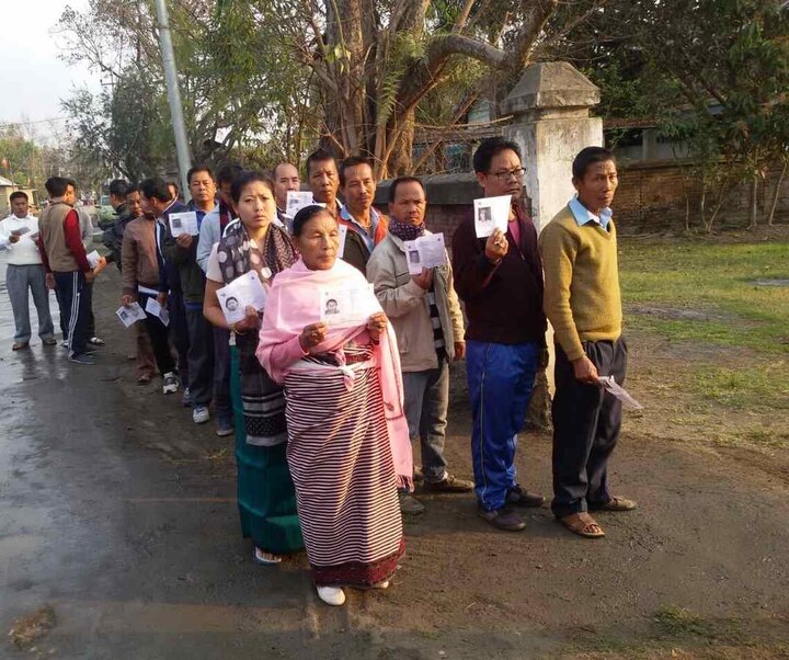 Manipur: 84% voting in Manipur in first phase of assembly elections, says EC Manipur: 84% voting in Manipur in first phase of assembly elections, says EC