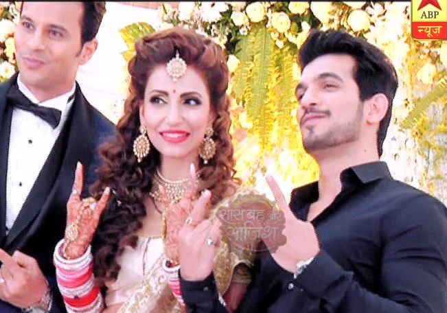 Wedding reception of Ishqbaaz actress Navina Bole was star-studded affair