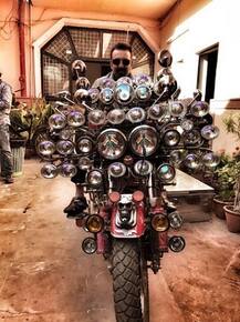 How COOL: Sanjay Dutt takes a ride of his fan\'s motorbike