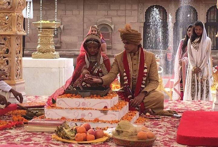 Star Plus show Yeh Rishta Kya Kehlata Hai’s most loved couple Naira and Karthik have finally got married. (Image Courtesy - Indiaforums)
