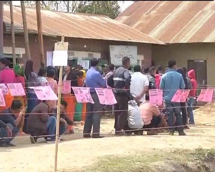 Manipur: Re-polling being held at 34 polling stations after reports of malpractices  Manipur: Re-polling being held at 34 polling stations after reports of malpractices