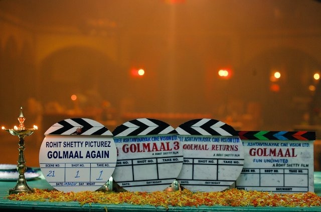Shooting for 'Golmaal Again' begins, actors excited Shooting for 'Golmaal Again' begins, actors excited
