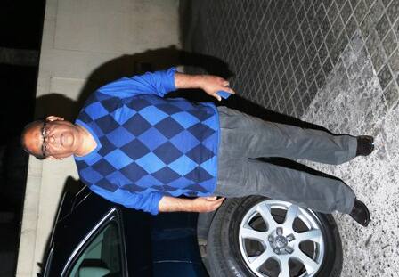 Bollywood actor Satish Kaushik during the screening of film Badrinath Ki Dulhania in Mumbai, India on March 9, 2017. (SOLARIS IMAGES)