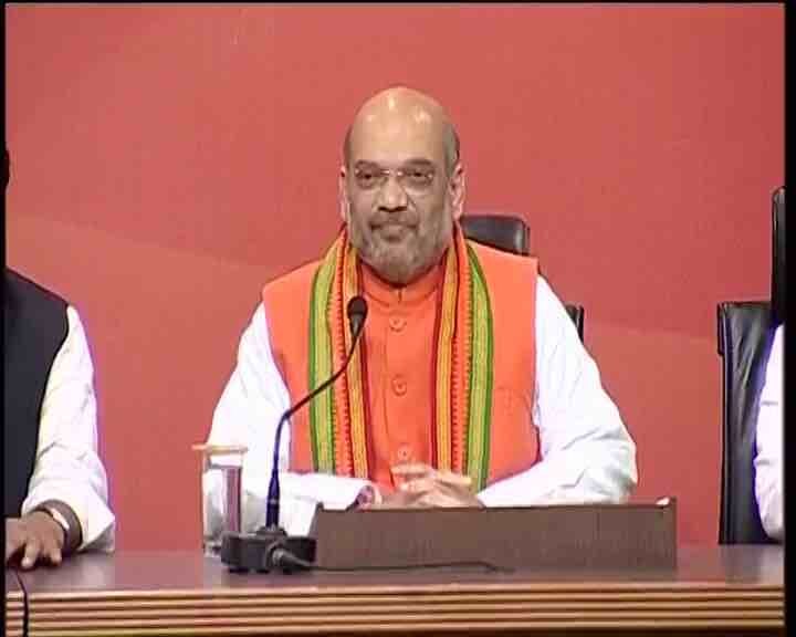 BJP to take power in four states: Amit Shah BJP to take power in four states: Amit Shah