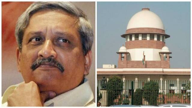 Goa CM issue in SC: Court orders floor test on March 16, refused to stay swearing in of Parrikar Goa CM issue in SC: Court orders floor test on March 16, refused to stay swearing in of Parrikar