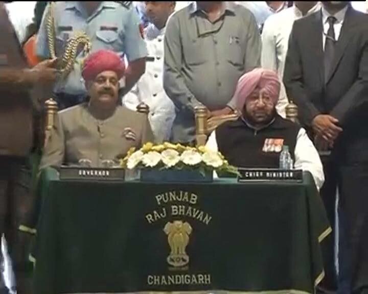 Captain Amarinder Singh sworn in as 26th Chief Minister of Punjab Captain Amarinder Singh sworn in as 26th Chief Minister of Punjab