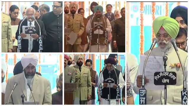 Captain Amarinder Singh sworn in as 26th Chief Minister of Punjab