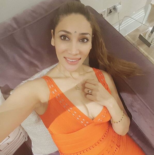 Actress and Ex- Bigg Boss contestant Sofia Hayat recently got engaged as she uploaded this picture on her Instagram account and wrote