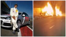 Racer Ashwin Sundar and his wife charred to death after BMW catches fire in Chennai