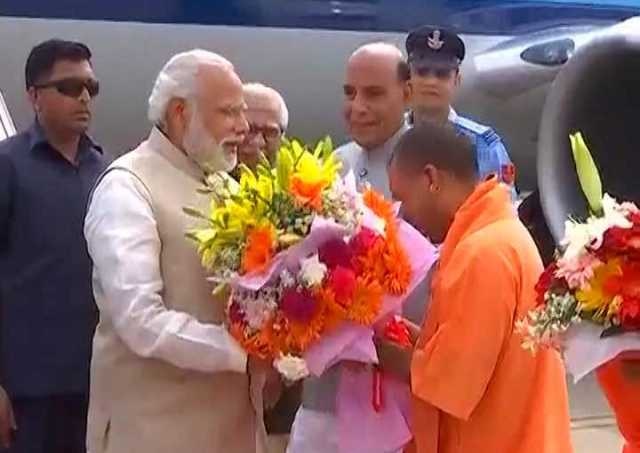 PM Modi greets CM Adityanath, says team Yogi will do 