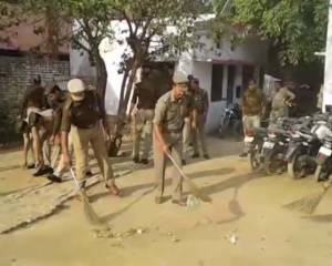 CM Adityanath's cleanliness drive in police stations, cops to broom every Friday