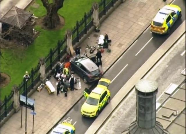 Shooting outside UK Parliament: Another police officer shot at outside Westminster Shooting outside UK Parliament: Another police officer shot at outside Westminster