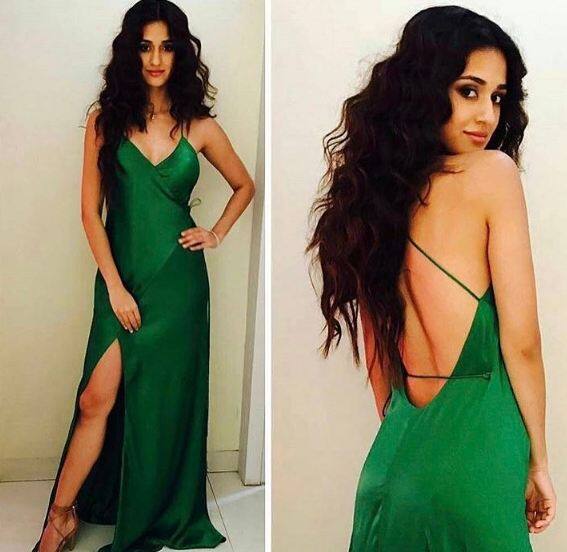 Isn't she looking goddess in this green gown? (PC:Instagram/Disha Patani)