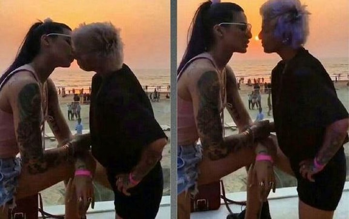 Sapna Bhavnani REACTS to her VIRAL KISS video with Bani J Sapna Bhavnani REACTS to her VIRAL KISS video with Bani J