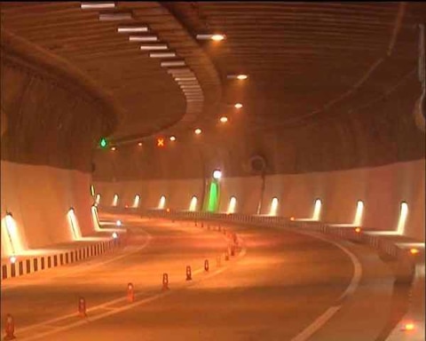 Mesmerising pictures of India's longest tunnel, Nashri; to be inaugurated by PM Modi on April 2